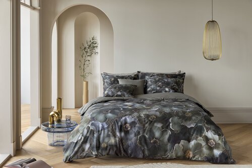 Kardol Kardol by Beddinghouse Dekbedovertrek Decorum Grey Green 140x200/220 cm afbeelding