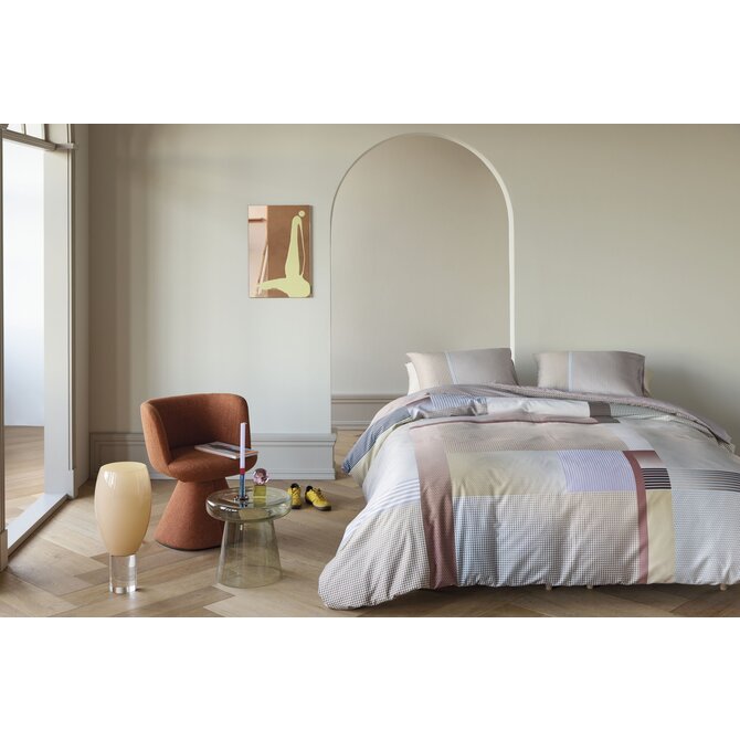 Kardol by Beddinghouse Dekbedovertrek Ferruccio Naturel 200x200/220 cm Kardol by Beddinghouse Dekbedovertrek Ferruccio Naturel 200x200/220 cm