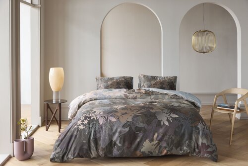 Kardol Kardol by Beddinghouse Dekbedovertrek Growth Blauwgrijs 140x200/220 cm afbeelding