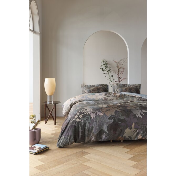 Kardol by Beddinghouse Dekbedovertrek Growth Blauwgrijs 140x200/220 cm Kardol by Beddinghouse Dekbedovertrek Growth Blauwgrijs 140x200/220 cm