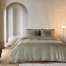 Kardol by Beddinghouse Kardol by Beddinghouse Dekbedovertrek Lofty Olive Green 200x200/220 cm