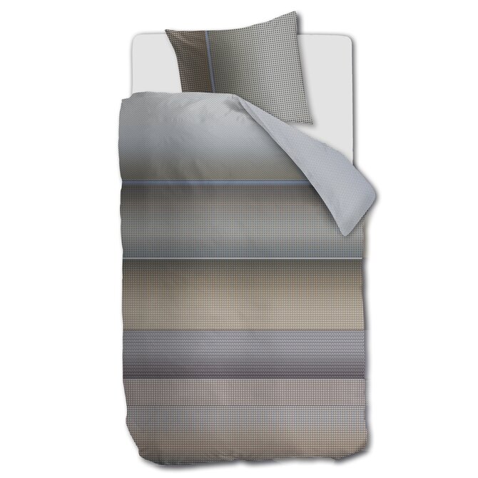 Kardol by Beddinghouse Dekbedovertrek Charlottesville Blauwgrijs 200x200/220 cm Kardol by Beddinghouse Dekbedovertrek Charlottesville Blauwgrijs 200x200/220 cm