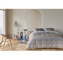 Kardol by Beddinghouse Dekbedovertrek Charlottesville Blauwgrijs 260x200/220 cm