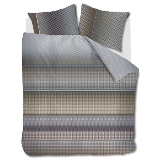 Kardol by Beddinghouse Dekbedovertrek Charlottesville Blauwgrijs 240x200/220 cm Kardol by Beddinghouse Dekbedovertrek Charlottesville Blauwgrijs 240x200/220 cm