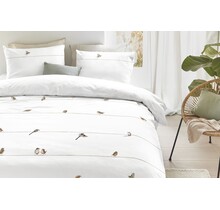 Marjolein Bastin Gathering dekbedovertrek 200x200/220 Naturel