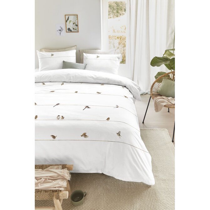 Marjolein Bastin Gathering dekbedovertrek 140x200/220 Naturel Marjolein Bastin Gathering dekbedovertrek 140x200/220 Naturel