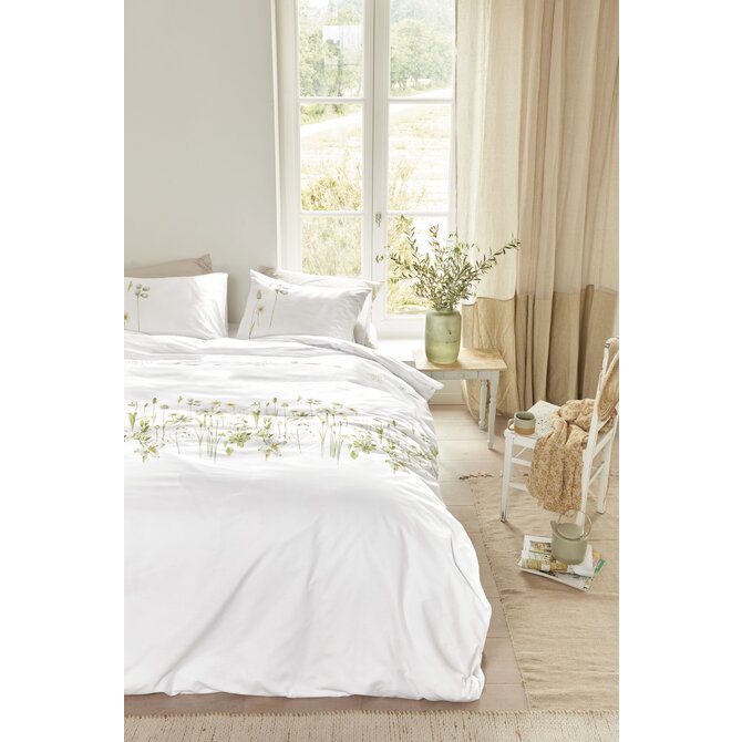 Marjolein Bastin Amaryllis dekbedovertrek 140x200/220 Wit Marjolein Bastin Amaryllis dekbedovertrek 140x200/220 Wit