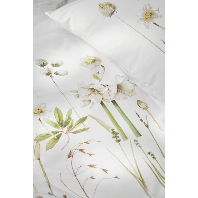 Marjolein Bastin Amaryllis dekbedovertrek 140x200/220 Wit Marjolein Bastin Amaryllis dekbedovertrek 140x200/220 Wit