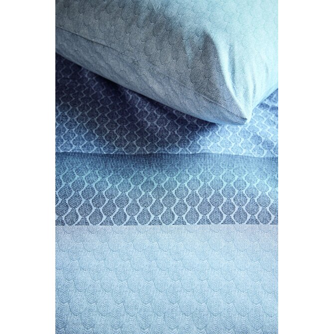 Beddinghouse Dekbedovertrek Sanna Blauw 240x200/220 cm Beddinghouse Dekbedovertrek Sanna Blauw 240x200/220 cm