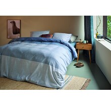 Beddinghouse Dekbedovertrek Sanna Blauw 200x200/220 cm
