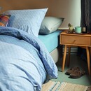 Beddinghouse Beddinghouse Dekbedovertrek Sanna Blauw 200x200/220 cm