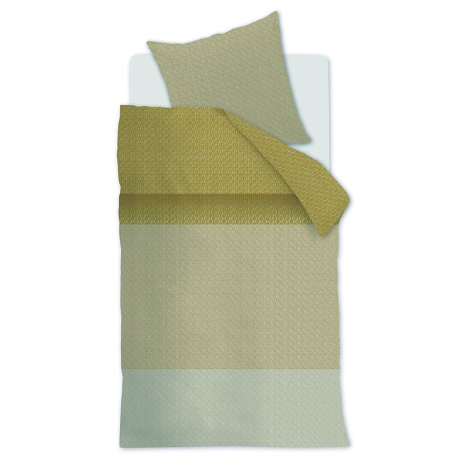 Beddinghouse Dekbedovertrek Sanna Goud 140x200/220 cm Beddinghouse Dekbedovertrek Sanna Goud 140x200/220 cm