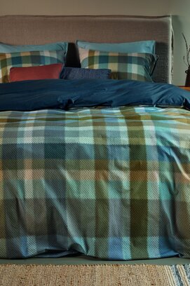 Beddinghouse Dekbedovertrek Glynn Blauw 140x200/220 cm