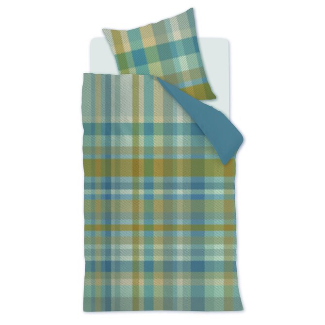 Beddinghouse Dekbedovertrek Glynn Blauw 240x200/220 cm