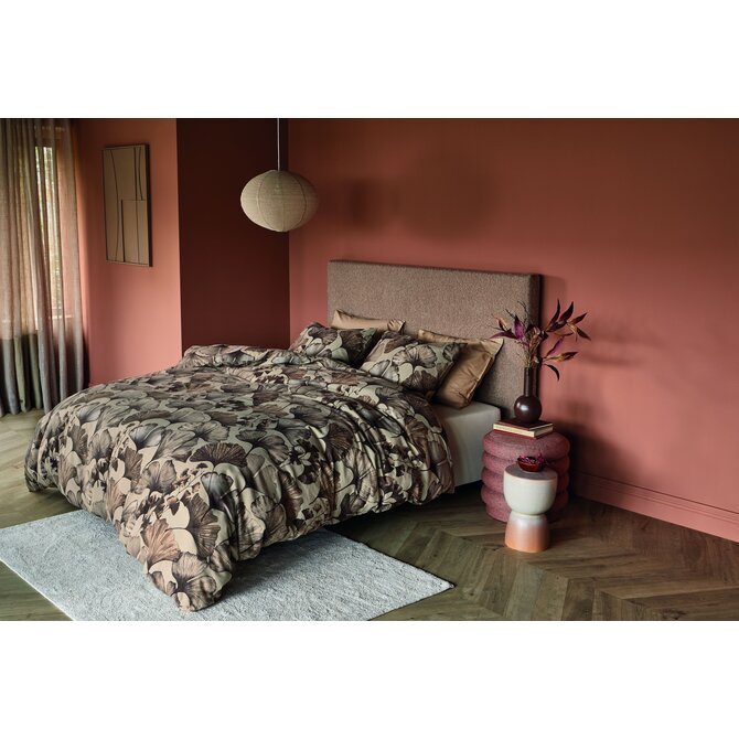 Beddinghouse Dekbedovertrek Presca Zand 240x200/220 cm Beddinghouse Dekbedovertrek Presca Zand 240x200/220 cm