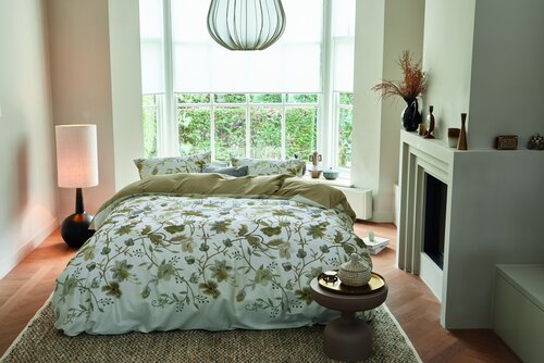 Beddinghouse Beddinghouse Dekbedovertrek Elizabeth Naturel 260x200/220 cm afbeelding