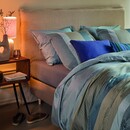 Beddinghouse Beddinghouse Dekbedovertrek Marthe Blauw 200x200/220 cm