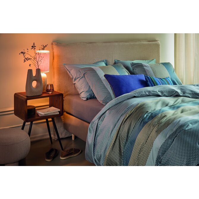 Beddinghouse Dekbedovertrek Marthe Blauw 140x200/220 cm Beddinghouse Dekbedovertrek Marthe Blauw 140x200/220 cm