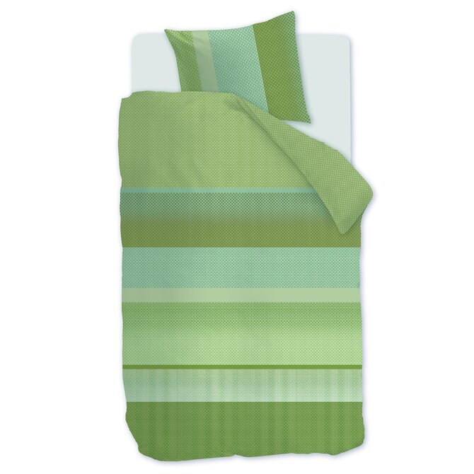 Beddinghouse Dekbedovertrek Marthe Groen 140x200/220 cm