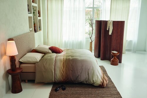 Beddinghouse Beddinghouse Dekbedovertrek Jenn Naturel 260x200/220 cm afbeelding