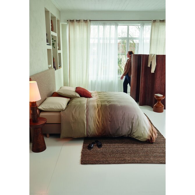 Beddinghouse Dekbedovertrek Jenn Naturel 140x200/220 cm Beddinghouse Dekbedovertrek Jenn Naturel 140x200/220 cm