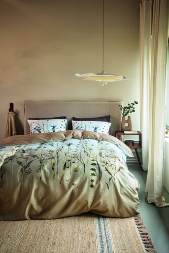 Beddinghouse Beddinghouse Dekbedovertrek Sofia Naturel 260x200/220 cm afbeelding