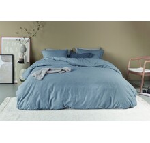 Beddinghouse Dekbedovertrek Frost Blauwgrijs 260x200/220 cm