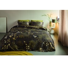 Beddinghouse Dekbedovertrek Darcy Olive Green 240x200/220 cm