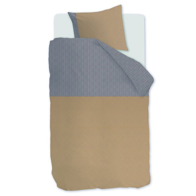Beddinghouse Dekbedovertrek Anani Taupe 140x200/220 cm