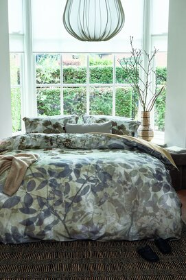 Beddinghouse Dekbedovertrek Hiroki Naturel 200x200/220 cm
