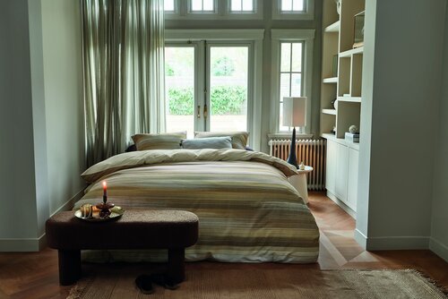 Beddinghouse Beddinghouse Dekbedovertrek Elie Naturel 240x200/220 cm afbeelding
