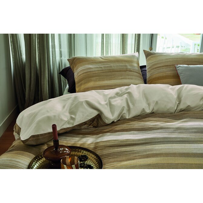 Beddinghouse Dekbedovertrek Elie Naturel 200x200/220 cm