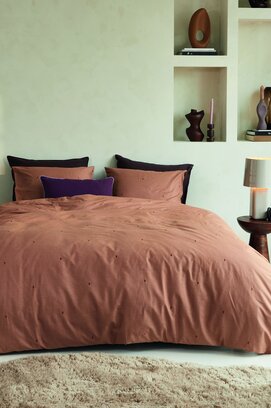 Beddinghouse Dekbedovertrek Monsoon Licht terra 240x200/220 cm