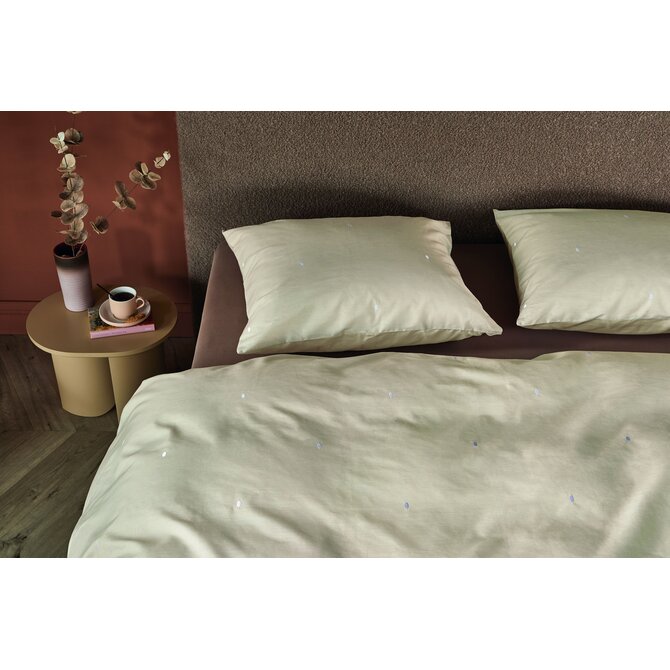 Beddinghouse Dekbedovertrek Monsoon Zand 240x200/220 cm Beddinghouse Dekbedovertrek Monsoon Zand 240x200/220 cm