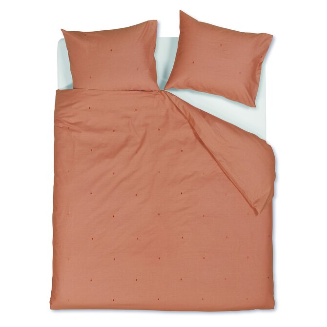 Beddinghouse Dekbedovertrek Monsoon Licht terra 140x200/220 cm Beddinghouse Dekbedovertrek Monsoon Licht terra 140x200/220 cm