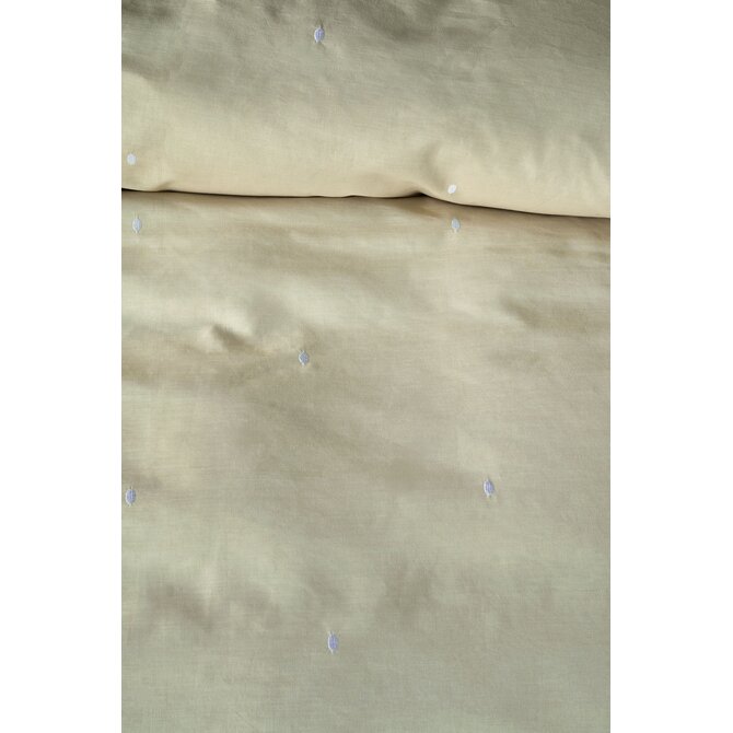 Beddinghouse Dekbedovertrek Monsoon Zand 200x200/220 cm Beddinghouse Dekbedovertrek Monsoon Zand 200x200/220 cm