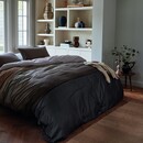 Beddinghouse Beddinghouse Dekbedovertrek Carter Bruin 140x200/220 cm