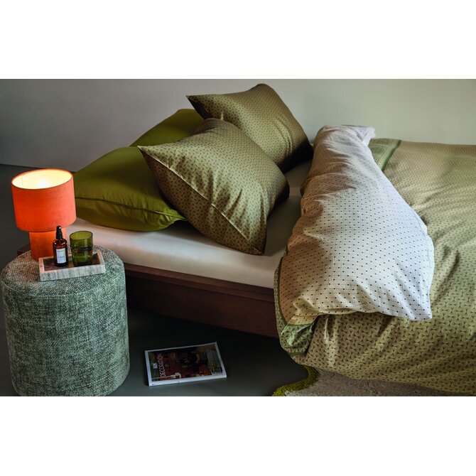 Beddinghouse Dekbedovertrek Carter Groen 240x200/220 cm Beddinghouse Dekbedovertrek Carter Groen 240x200/220 cm