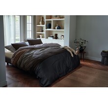 Beddinghouse Dekbedovertrek Carter Bruin 200x200/220 cm