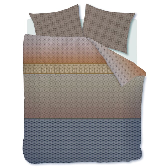 Beddinghouse Dekbedovertrek Carter Bruin 200x200/220 cm Beddinghouse Dekbedovertrek Carter Bruin 200x200/220 cm