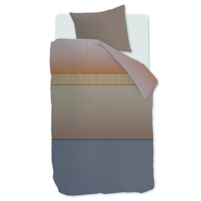 Beddinghouse Dekbedovertrek Carter Bruin 200x200/220 cm Beddinghouse Dekbedovertrek Carter Bruin 200x200/220 cm