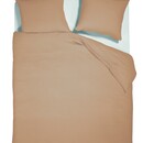 Beddinghouse Beddinghouse Dekbedovertrek Mist Licht bruin 200x200/220 cm