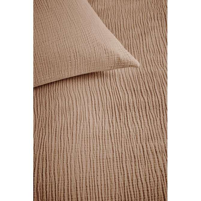 Beddinghouse Dekbedovertrek Mist Licht bruin 240x200/220 cm