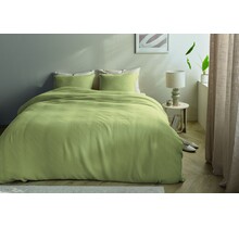 Beddinghouse Dekbedovertrek Mist Groen 200x200/220 cm