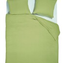 Beddinghouse Beddinghouse Dekbedovertrek Mist Groen 200x200/220 cm