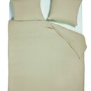 Beddinghouse Beddinghouse Dekbedovertrek Mist Zand 200x200/220 cm