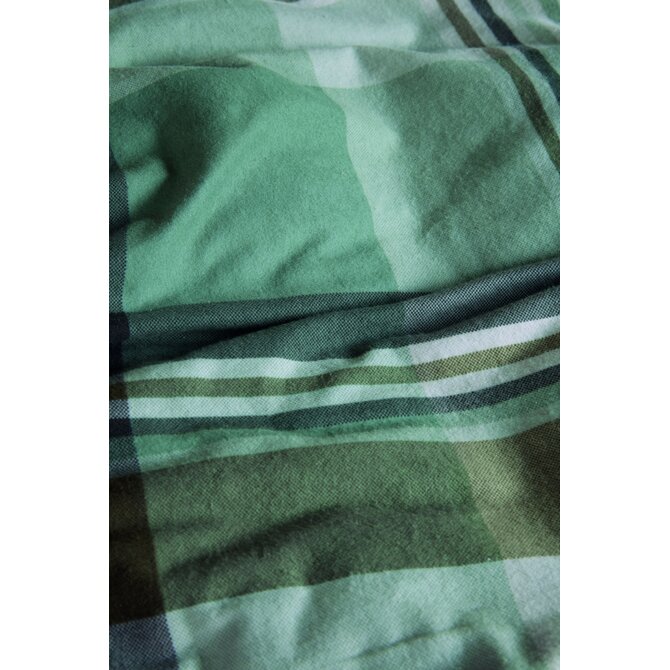 Beddinghouse Dekbedovertrek Vernon Groen 200x200/220 cm