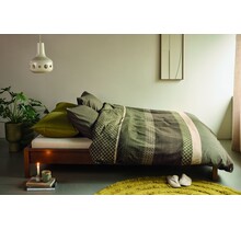 Beddinghouse Dekbedovertrek Fera Groen 200x200/220 cm