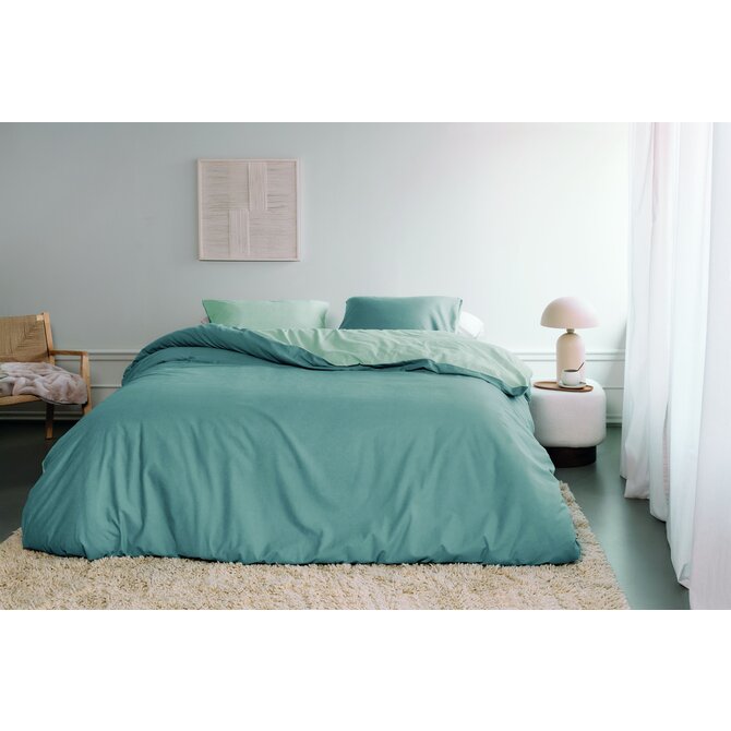 Beddinghouse Dekbedovertrek Warm Blauw 200x200/220 cm