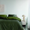 Beddinghouse Beddinghouse Dekbedovertrek Warm Groen 200x200/220 cm